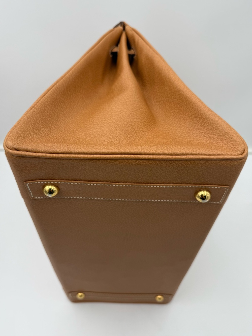 🇫🇷michel adolphe PARIS • Unisex 40 Bag in Light Brown • Made in FRANCE - Picture 10 of 16